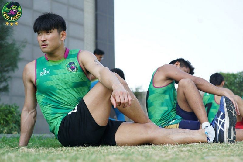 Jang Kun Lee (PC: Patna Pirates twitter handle)